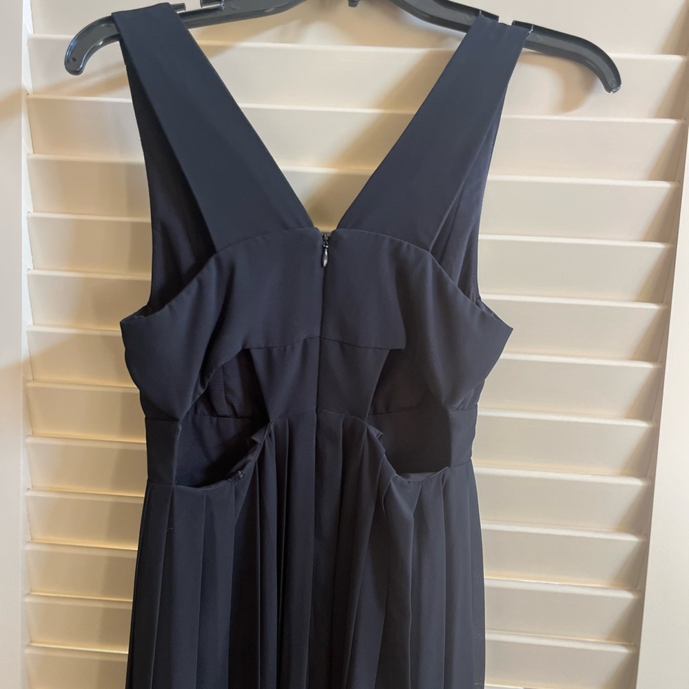 BCBGeneration Elegant Black Backless Dress